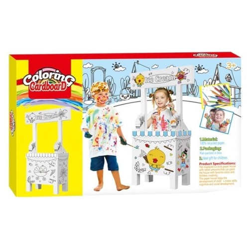 عربة آيس كريم لعبة يدوية DOODDLE YX678-15 - الأعمار 3 سنوات فما فوق