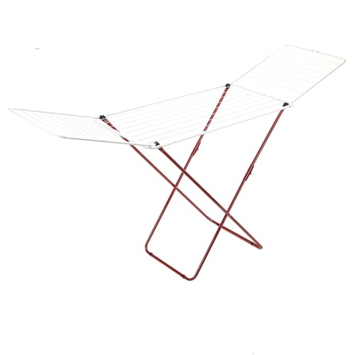 رف غسيل معدني قابل للطي 20 متر BO1227 - الأبعاد: حوالي 180 × 55 × 115 سم عند فردها بالكامل.