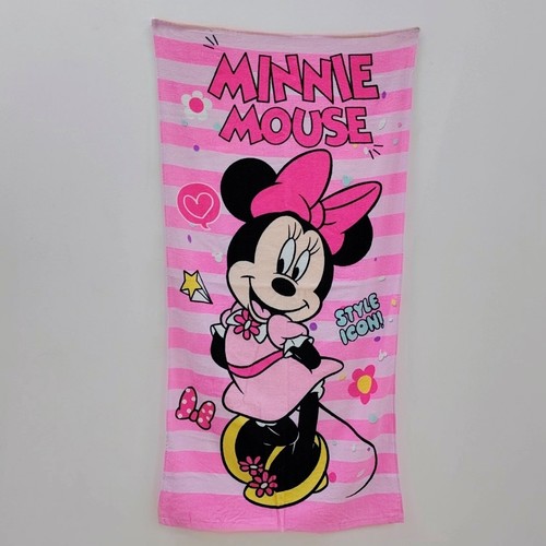 منشفة بنات - ميني ماوس BO1165 - Size: 60x120cm  Color: Pink