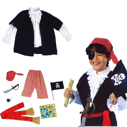 طقم ملابس تنكرية للقراصنة COS02 - Ages 3+