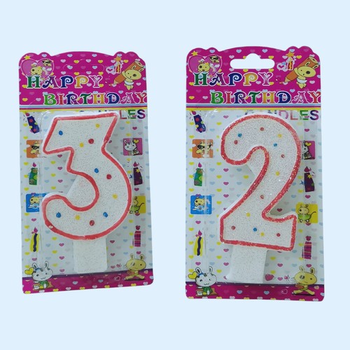 شمعة عيد الميلاد 11.2 سم EM100 - الإطار الأحمر