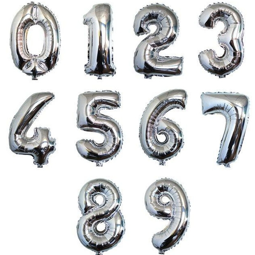 بالون 16 بوصة بورق الرقم EM124