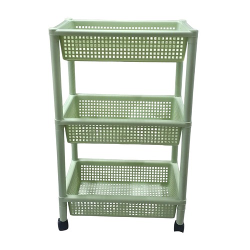 3 Layer Plastic Storage Stand Height 73 Length 44 Width 29 /BH13101