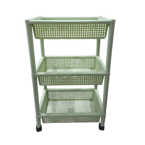 3 Layer Plastic Storage Stand Height 73 Length 44 Width 29 /BH13101