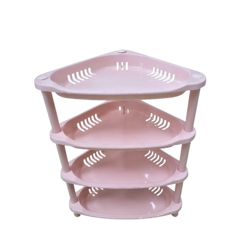 4 Layer Plastic Storage Shelf Height56 Length 50 Width BH13114/34