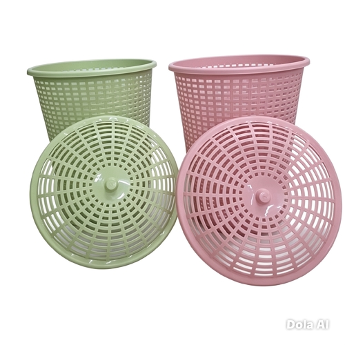 Multi-purpose storage basket with lid /BO1522