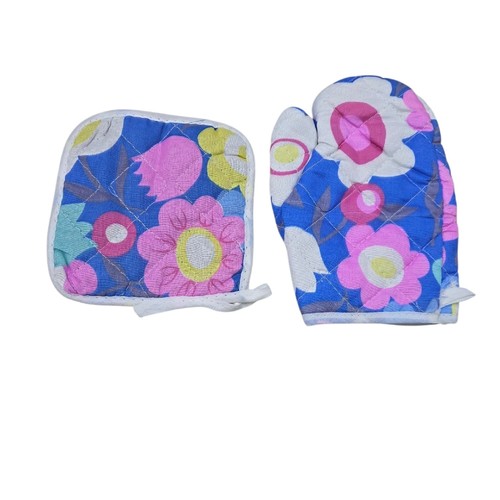 2 Pieces Cotton Kitchen Gloves & Masks BM1663