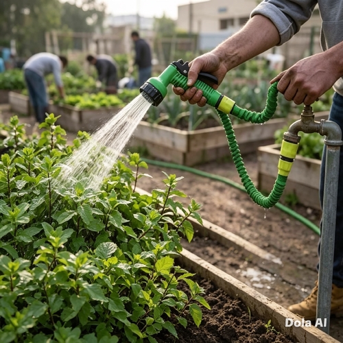 خرطوم المياه السحري (Magic Hose) — الخرطوم المبتكر القابل للتمدد والانكماش تلقائياً. / ON1802