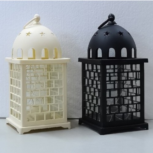 فانوس LED مزخرف بحجم 12.5X12. 5X27CM BO599
