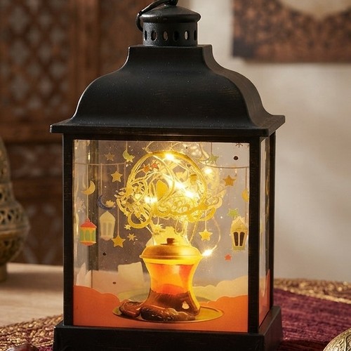 فانوس LED مزخرف بحجم 18X12X34CM BO723