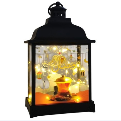 فانوس LED مزخرف بحجم 18X12X33.5 سم BO728