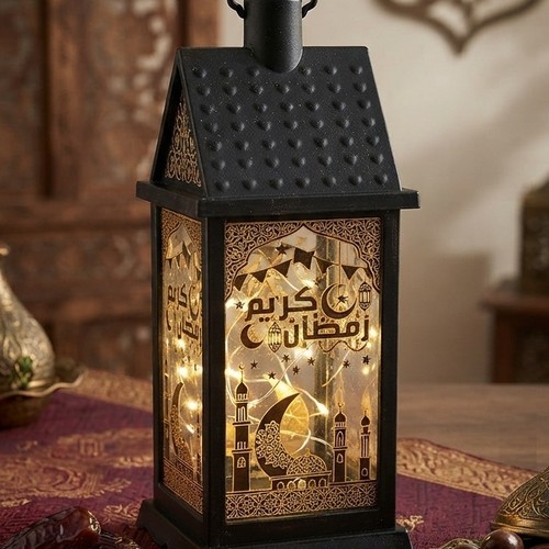 فانوس LED مزخرف بحجم 38.5 سم BO733