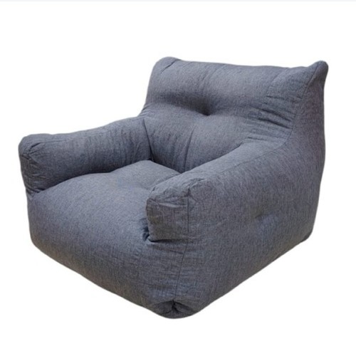 أريكة مقعد واحد بمقاس 70X70X50سم رمادي F307