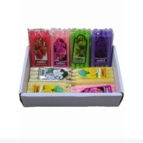 8-PIECE SCENTED CANDLE - BO081