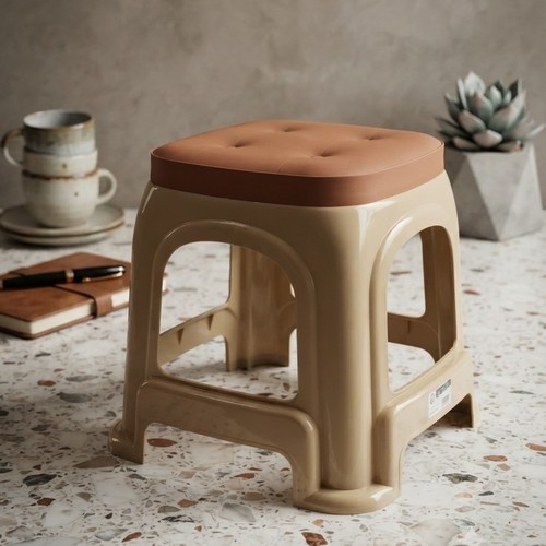 36cm NY-SH245 Beige Plastic Chair