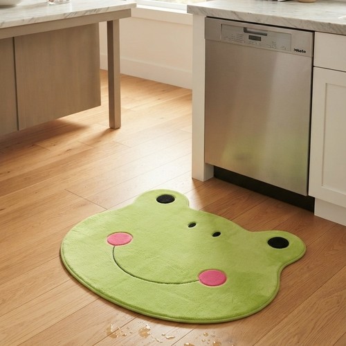 Soft floor carpet with cute frog NY-SH396 design Floor Carpet