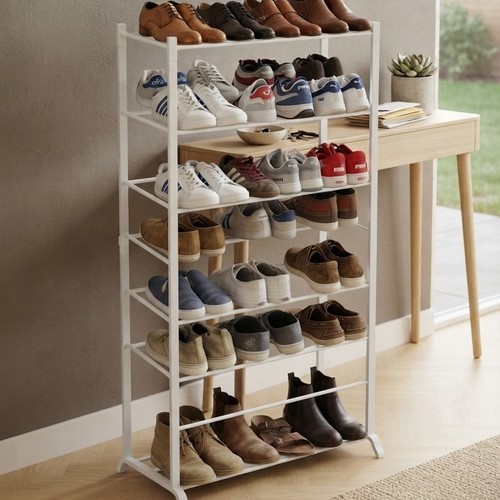 7 Layer Plastic Shoe Storage Shelf NY-SH423