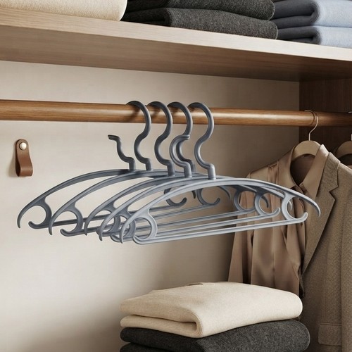 5 Durable Plastic Pluster Hanger NY-IG464
