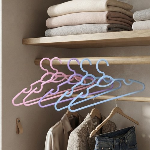 5 Color Durable Plastic Hanger NY-IG467