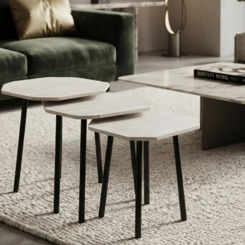 3 White Kit Coffee Tables NY-SH522 White Kit
