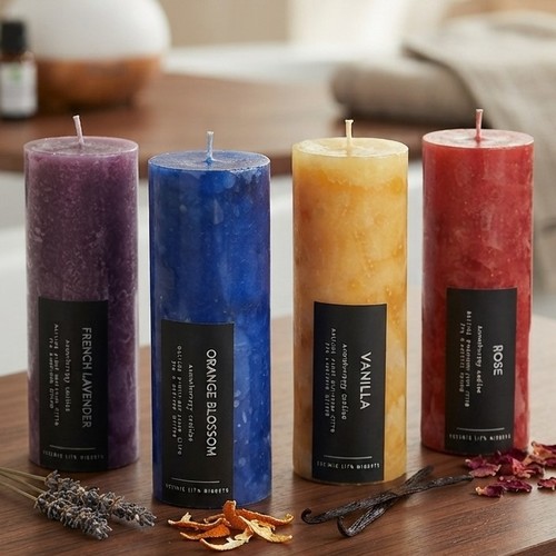 شمعة عمود معطرة 5x15سم BO1023