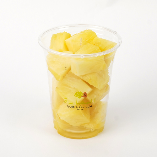 Al Mahharah - Fruit Cut - Pineapple - Price Per Glass