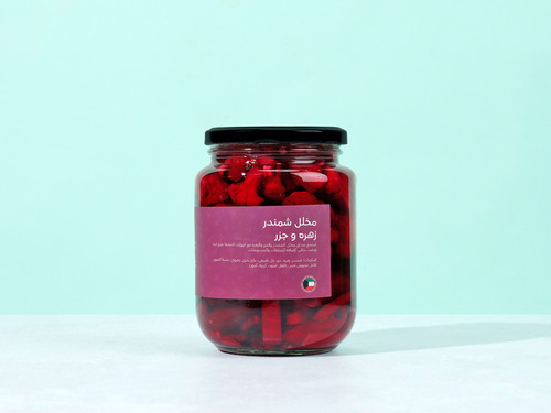 Pickled beets Cauliflower and carrots - Kuwait - Ingredients: beets, Cauliflower, carrots, natural vinegar, organic sea salt, lemongrass, crushed red pepper. 
 Free of artificial colors No added sugar