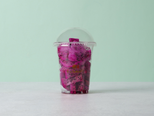 Fruit Cut - Red Dragon Fruit - Price Per Glass