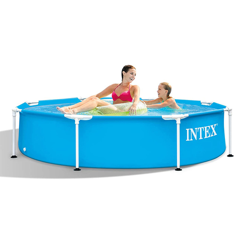 swimming pool 244 x 51 cm - Have fun all summer long with the Intex Easy Set, one of the easiest swimming pools on the market This swimming pool will make your backyard a place to spend summer all summer where your family can relax and play Very easy to install - just plug in the hoses and enjoy fresh, clean water Brand: Intex Playing in the open air blue color 
 (Free installation service) 
 Size: 8 feet 244 x 51 cm