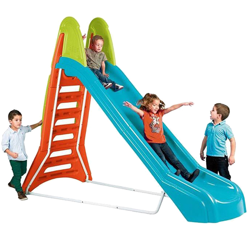 water giant spain slide - Large slide with high handle for your safety. With a water connection and a metal frame. Vibrant colors. Plastic parts are weatherproof and fade resistant. 
 Spanish industry 
 Easy to disassemble and install, it can be folded 
 Size: 220 x 120 x 300 cm (Free installation service)