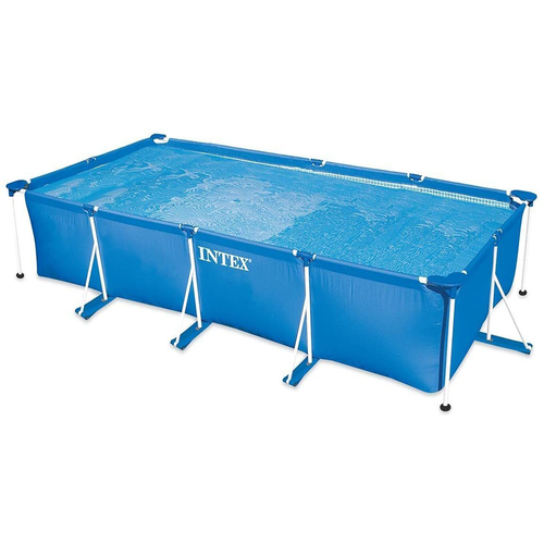 Swimming pool intex size 450 P 220 P 84 cm - Have fun all summer long with the Intex Easy Set, one of the easiest swimming pools on the market This swimming pool will make your backyard a place to spend summer all summer where your family can relax and play Very easy to install - just plug in the hoses and enjoy fresh, clean water Brand: Intex Outdoor play: paddling pool blue color Size: 450 x 220 x 84 cm