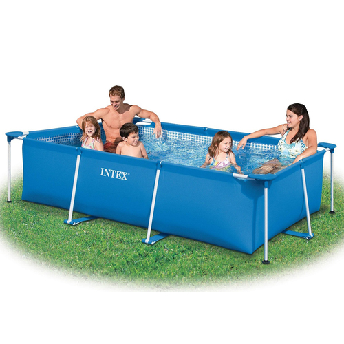 Swimming pool intex size 300 x 200 x 75 cm - The Intex swimming pool is sturdy, durable and provides superior wear resistance. Its side walls are made of super-tough reinforced materials that make them stand up to excessive loads, too. It is stable and impact resistant. 
 Give your child some fun and play Help develop your child's creative thinking Amusing to spend the most beautiful times and sweetest times Suitable as a wonderful gift for your children Safe to keep the baby safe High quality manufacturing Size: 300 x 200 x 75 cm