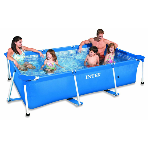 Beet Al3abna - Swimming pool intex size 260 x 160 x 65 cm - The Intex swimming pool is sturdy, durable and provides superior wear resistance. Its side walls are made of super-tough reinforced materials that make them stand up to excessive loads, too. It is stable and impact resistant. 
 Give your child some fun and play Help develop your child's creative thinking Amusing to spend the most beautiful times and sweetest times Suitable as a wonderful gift for your children Safe to keep the baby safe High quality manufacturing Size: 260 x 160 x 65 cm