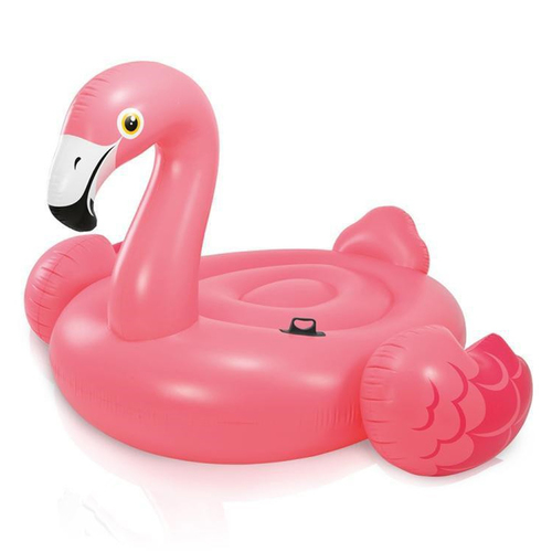 Flamingo - Have a fun summer and enjoy hours on the water on this llama pool float Hold tight in rough waters with the comfortable, heavy-duty grab handles Made to last summer after summer with 14-gauge vinyl PVC size : 147 x 104 x 94 cm