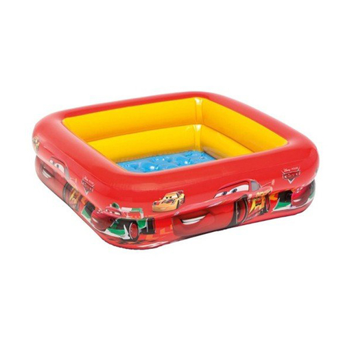 cars pool - Explore the Intex Play Box Pool for your babies or toddlers to have hours of splash time. With smart, stunning design, it is easy to assemble and your kid will love to play in this cute, wonderful pool. It features soft floor that is inflatable for added comfort. size : 85 x 85 x 23 cm