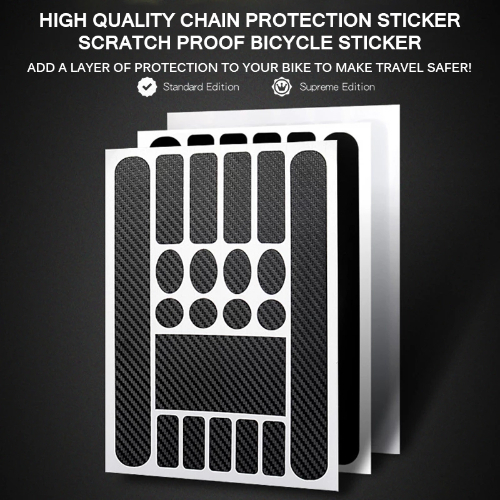 Carbon Fiber frame protection sticker