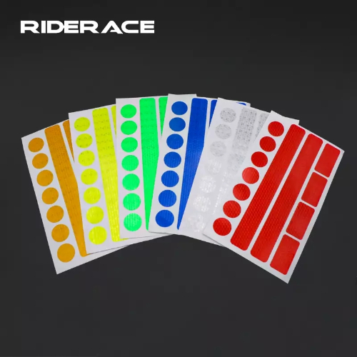 Reflective sticker riderace