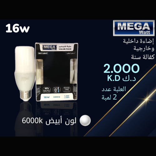 Indoor and Outdoor Lighting 16 W