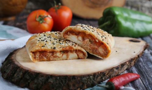 Ovenroll Chicken Fajita - Our special mix of chicken with Spicy sauce.
Preparation time 12 minutes