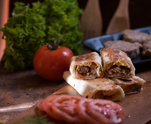 Saj Kabab - Kebab with tahini mixture.
Preparation time 12 minutes