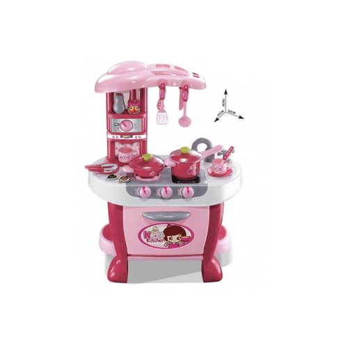 KITCHEN PLAY SET - NCLUDES 31 PIECES
 - AGE: 3+