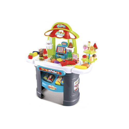 SUPER MARKET SET - INCLUDES CASHIER & 61 PIECES 
- AGE: 3+