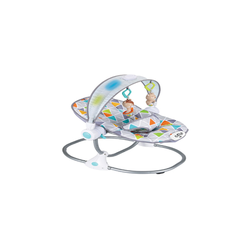 BABY ROCKER - 3 POSITIONS 
- TOY BAR
 - MUSIC & LIGHTS