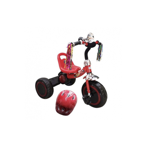 TRICYCLE - INCLUDES HELMET 

-  AGE: 2 TO 6