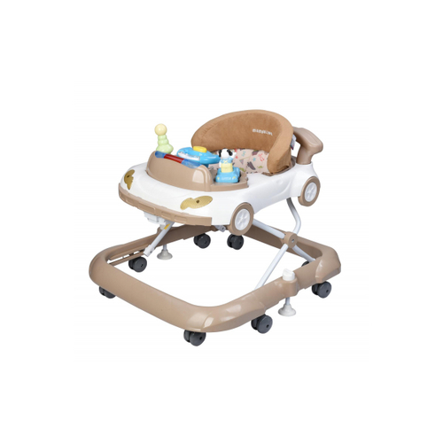 Toys Castle  - MAMALOVE CAR WALKER - - 4 HIGHT LEVEL ADJUSTMENTS - WASHABLE PAD - SOUND, LIGHT, AND TOY TRAY