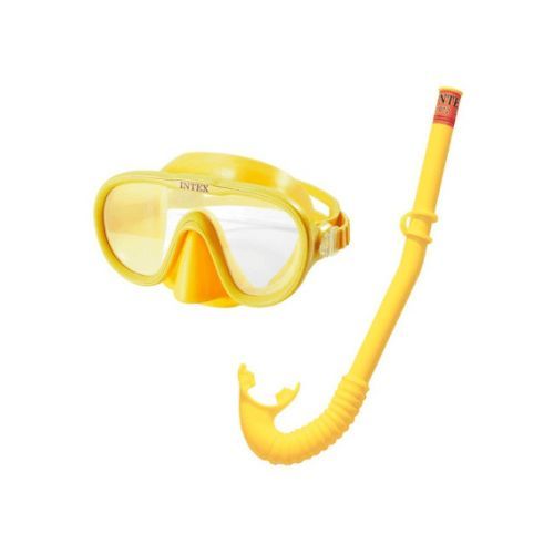 Toys Castle  - INTEX DIVING SET - - MASK & EASY FLOW SNORKEL