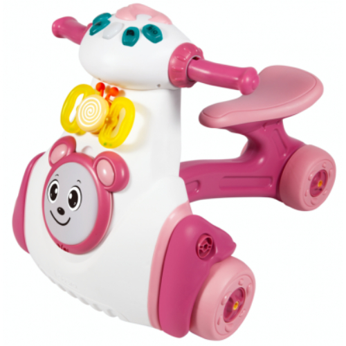 Learning walker - Easy grasp handle helps baby balance
- Adjustable height
- includes music and lights