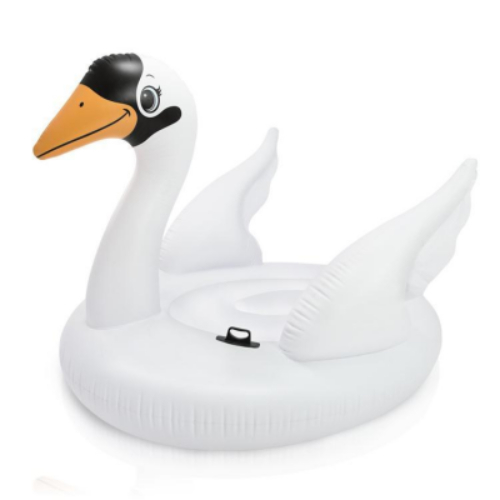 MAJESTIC SWAN RIDE ON - SIZE: 130cm*102cm*99cm