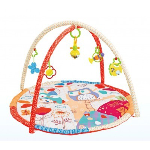 BABY PLAYING MAT - Develops baby motor skills, visual abilities
- Simulate your baby touch, kick and craw
Includes toy bar