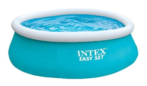 INTEX 183 X 51 CM EASY SET POOL - Make a splash all summer long with the Intex Easy Set pool. This pool is incredibly easy to assemble, easy to maintain, and fun to own. Simply spread out on a level ground, inflate the top ring, fill the pool with water, and enjoy the fun.Water capacity: 232 gallons (80%) Constructed with puncture-resistant 3-ply material Ready for water in 10 minutes Pool Pump Sols Separately.